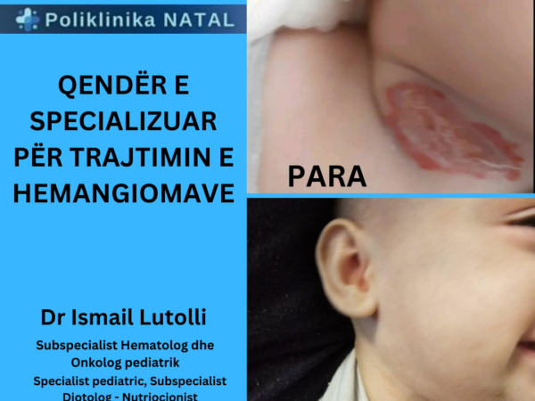 Hemangioma ka shërim të plotë